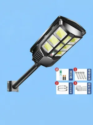 YANGGUANGWUYU | Đèn LED Ngoài Trời Siêu Sáng Chống Nước Có Cảm Biến Người