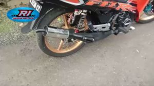 saringan knalpot ahm malaysia satria hiu 2 tak full bolong harian PNP