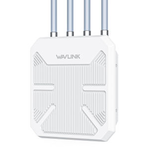 WAVLINK AX3000 WiFi6 Titik Akses Luar Ruangan AX1800 Penguat Jangkauan WiFi Mesh Luar Ruangan Dengan PoE Penguat Sinyal WiFi Luar Ruangan WiFi Repeater Jarak Jauh Luar Ruangan WiFi Range Extender Luar Ruangan
