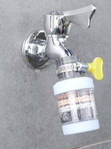 HW071- Filtration Faucet Filter Splash Proof 360° Degrees Rotatable 6Layer Retractable Faucet Extender Universal Kitchen Activated Filter Water Purifier