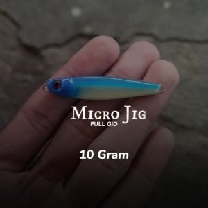 Umpan Micro Jig 10 Gram Full GID UV Assist Hook  Umpan Metal Jig 10gr Mikro Jig 10g 10grm Umpan Jig