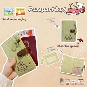 TOUTOU | Travel Document Organizer Wallet Card Holder Pink