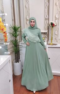 REALPICT COD JULIET SERIES FREE FASMINA BY BILQIS ASOPUROH BAHAN CERUTY ARMANY SUPER RINGAN & ADEM DI PAKE  LD 110 PB 142 / TERBARU / TERMURAH  / PREMIUM / BEST SELLER / TANGAN PERTAMA KONVEKSI