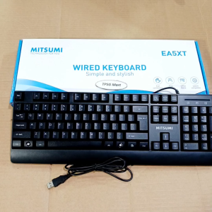 Bàn phím máy tính MITSUMI chính hãng đầu cắm USB dây dài 1.5 / Model: EA5XT