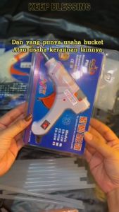 Glue gun Lem Tembak / Mesin Lem Tembak On-off / Esco PW88 / Lem Tembak Cepat Panas / Mesin Kuat dan Tahan Lama / Keep Blessing
