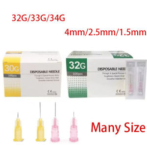 New Made in Korea 30G 32G 34G Disposable Beauty Needles: 100pcs Painless Needle Set