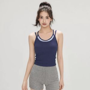 SKINOFSKIN | Shockproof Beautiful Back Outerwear Sports Bralet Vest for Yoga and Running