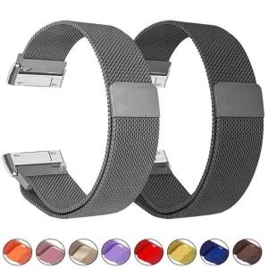 Metal Strap For Fitbit Versa 4 3 2 Lite Sense Band Wrist Milanese Sense 2 Replacement Magnetic Loop Bracelet Fit Bit Watchband