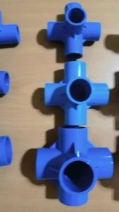 U-PVC Blue Fittings Cross/3 Way/4 Way/5 Way/6 Way (1/2inch 3/4inch 1inch)