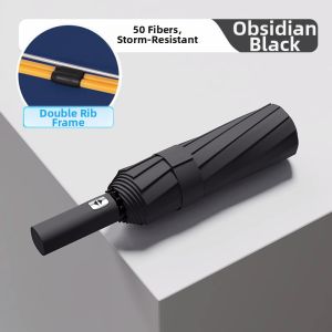 Ben.C | Automatic Windproof Heavy Rain Extra Large Reinforced Umbrella