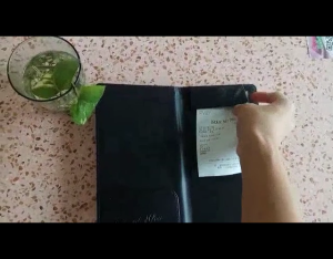 Bill Holder Cover Bill Restoran Kualitas Tinggi Untuk Resto Kafe Hotel Bahan Leather Elegan Mudah Dibersihkan