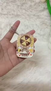 CHOMA พวงกุญแจ พวงกุญแจกระดานวงล้อ ของเล่น มีไฟ พวงกุญแจสายปาร์ตี้ พวงกุญเเจของเล่น พร้อมส่ง