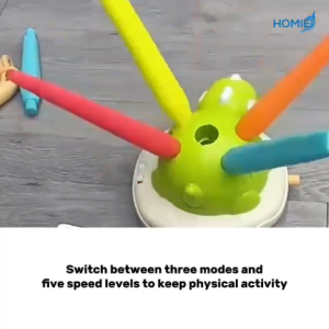 Dinosaur Sport Machine (3 Years and above) Fun Jump Rope Spinner & Spining Ring Toss