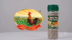Muối Tiêu Hữu Nghĩa – Hiệu Con Gà 120g | Thơm Cay Đậm Vị Chấm & Nêm Món Tiện Lợi
