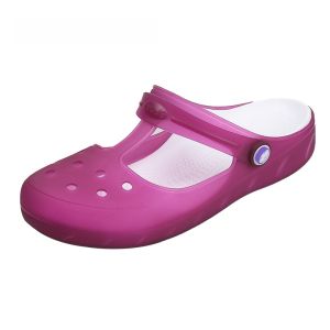 NB CROSS | Womens Crystal Jelly Sandals Breathable Outdoor Shoes Flat Heel Beachwear Comfortable Slip-On PU Upper TPU Sole