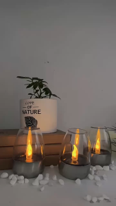Solar LED Candles Light - Flameless Rechargeable Waterproof for Wedding Garden Party Decor