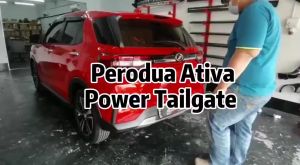 Perodua Ativa Plug & Play Electric Auto Tailgate Power Boot Soft Close Foot Sensor Remote Control Anti Pinch Auto Bonnet