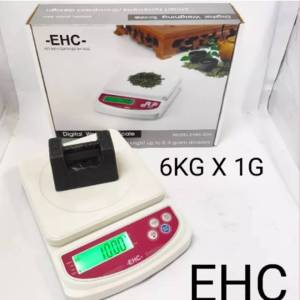 EHC High Quality Business Digital Scale 6kg/1g Weighing Scale