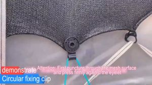 50/100 ติดตั้งเครื่องหมายเน็ตเท็นต์รอบสวนกันนก คลิปเน็ตติ้งป้องกันนกซ้ำ เบาสำหรับเรือนกระจกกลางแจ้ง