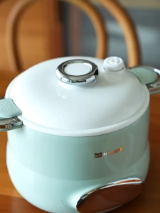 MOKKOM Micro-pressure Rice Cooker Home IH Large Capacity Multifunctional Titanium Ceramic Glaze Inner Bollard Rice Cooker 2.5L