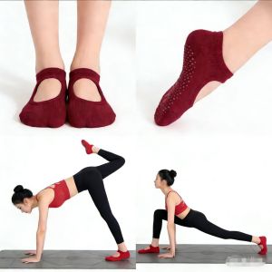 Yoga Socks Non Skid Anti Non Slip Hollow out Socks Pilates Pure Barre Ballet Dance Barefoot Workout