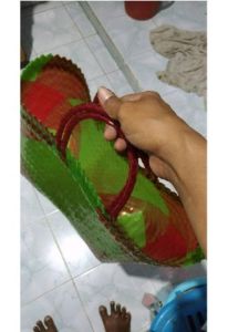 TAS ANYAMAN PLASTIK KACA GLOSI BESAR // TAS PASAR BESAR//TAS BELANJA