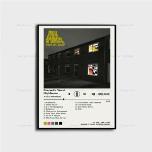 Arctic Monkeys Favourite Nightmare The Car Music Album Cover Poster Prints Wall Art Canvas Painting Gift Room Home Decor