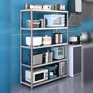 Kệ Lưu Trữ Nhiều Lớp Inox Rộng và Dày