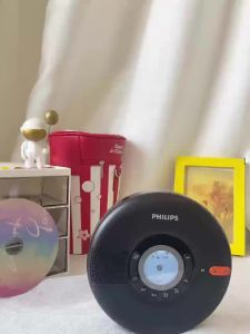 Philips | Philips EXP5108 Portable CD Player Wireless Bluetooth USB TF MP3 CD-R RW Repeat Recorder Stereo Speaker for Study Sports Travel