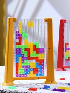 3D Russian Tetris toys building block game toys 3D Russian Tetris building block stereo puzzle toys