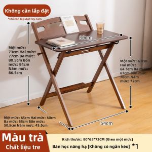 MANHAOSHI | Bàn Học Điều Chỉnh Được Cho Trẻ Em và Học Sinh