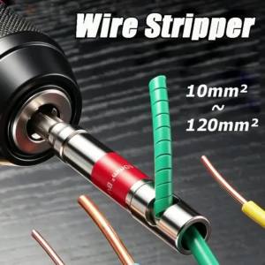 Universal Hexagonal Handle Electrician Quick Wire Stripper Waste Wire Quick Stripping Cable Stripper