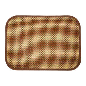 Dog Cooling Summer Mat Ice Silk Lightweight Pet Sleeping Pad Non-stick Hair Wicker Weave Mat Comfortable Soft Surface for Dogs