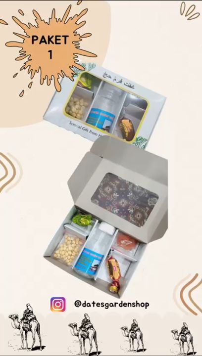 Souvenir Paket Oleh Oleh Haji & Umroh Gift Form Oleh Oleh Haji Umroh Termurah