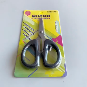 Gunting Kecil Milton Gagang Hitam LHP 4.5" -145 / Gunting Milton Scissor