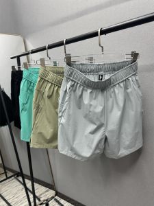 Quick Dry Lightweight Breathable Mens Running Shorts Summer Outdoor Sports Casual Business Fitness Five-Quarter Length