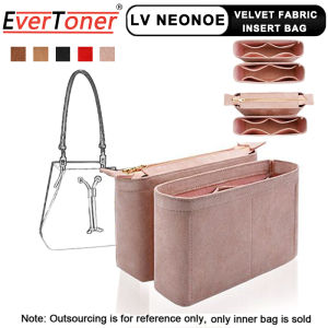 กระเป๋าสอดจัดระเบียบกระเป๋าเงิน Everstonoe สำหรับผู้หญิง LV Neonoe Bucket