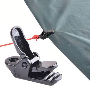 10pcs of Outdoor Tent Clips Tent Hooks and Circular Clips Are Used to Secure Waterproof Tarpaulins and Sunshades