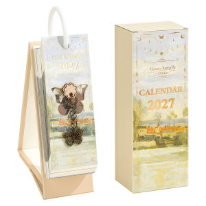 2027 Lịch Để Bàn Có Vòng Binder 365 Trích Dẫn Truyền Cảm Hứng Hàng Ngày Tranh Sơn Dầu Nghệ Thuật Lập Kế Hoạch Tự Làm Dụng Cụ Tổ Chức Cho Văn Phòng Tại Nhà