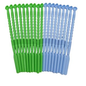 10pcs Disposable Double-Headed Dental Mixing Spatula for Impression Material and Cement Application Solid Powder Mixing Tool