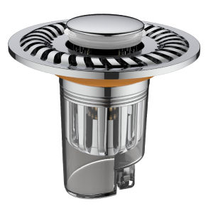 YALANDENG | Press-Operated Drain Stopper with Filter