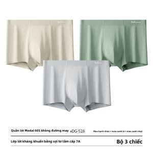 Quần lót nam MiiOW làm bằng vải lụa băng modal không đường may thoáng khí