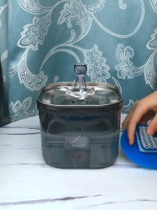 Pet Water Dispenser Cat Fountain Running Water Drinker For Cat Dog Automatic Filter 2L