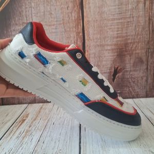 HAPPY Seopatu Motif Sobek Sepatu Sneakers Pria Dewasa Terbaru Size 39-44 Bisa COD