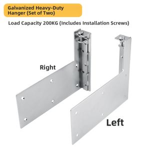 Heavy Duty Wall Hung Cabinet Mounting Fittings