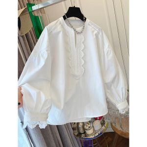 AIYITI | New Fashionable Lace Long Sleeve Autumn Womens Shirt