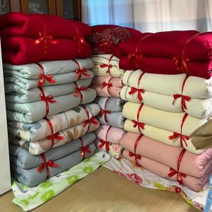 Red Silk Ribbon Satin Sash Wedding Decorative Ties Bedding Bundling Rope Festive Supplies Gift Items Carriage Handle Decor