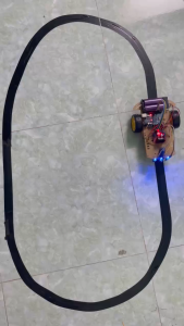 Bộ xe dò line 3 bánh arduino