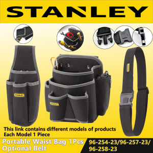 STANLEY 96-257-23/96-258-23 Portable Waist Bag 1Pcs Optional Waist Belt High-quality Wear-resistant Tool Bag Repair Storage Kit