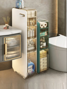 Ultra-thin Drawer Style Narrow Storage Cabinet